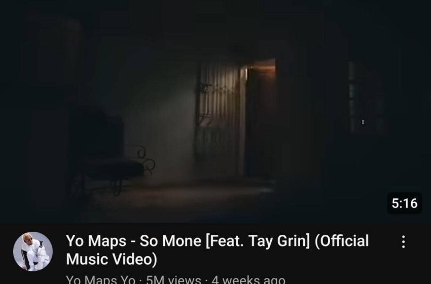 SO-MONE BY TAY GRIN AND YO MAPS CLOCKS 5 MILLION VIEWS IN 28 DAYS